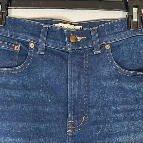 Madewell NWT Petite Perfect Vintage Wide-Leg Jeans Size 27P in Pipestone Wash - Picture 10 of 16